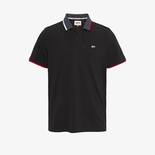 TOMMY HILFIGER - Áo Polo Nam Tay Ngắn Tjm Reg Flag Neck Polo DM0DM15076BDS