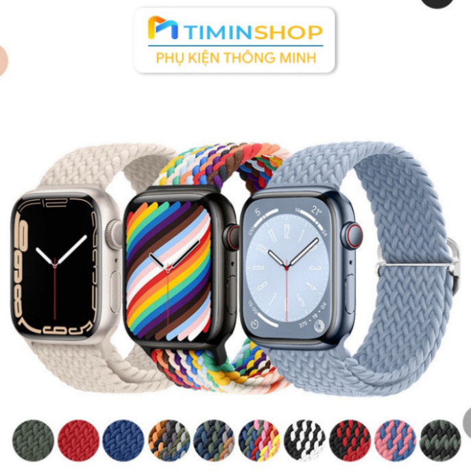 Dây đeo cho Apple Watch series 3/ 4/ 5/ 6/ 7/ 8/ 9/ 10/ 11/ Ultra/ Ultra 2/ SE (DAWB)