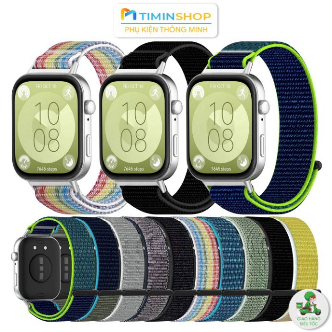 Dây Huawei Watch Fit 3 - Chất Nylon (DNFIT3)