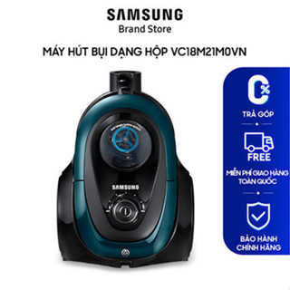 [MIỄN PHÍ VẬN CHUYỂN] Máy Hút Bụi Samsung Dạng Hộp 360W Turbine Không Xoắn Tóc Màu Xanh Lá VC18M21M0VN/SV