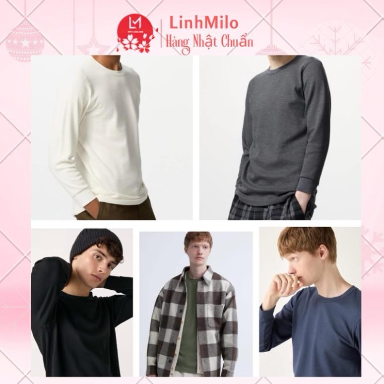 (Chuẩn Auth) Áo giữ nhiệt nam Heattech extra - ultra warm ấm gấp 1,5 lần dòng thường nội địa Nhật