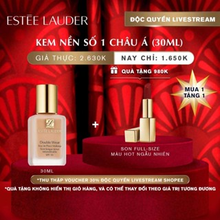 Old_[Ưu đãi Livestream] - Kem nền lâu trôi Estee Lauder Double Wear Stay-in-Place Makeup SPF 10/PA++ Foundation 30ml