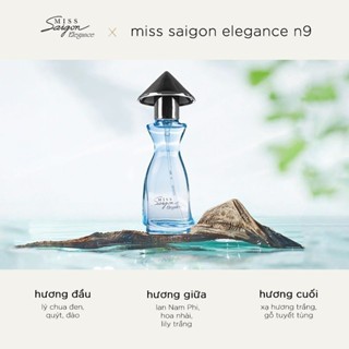 Nước hoa nữ Miss Saigon Elegance Sapphire 15ml - Hương Tinh Khiết