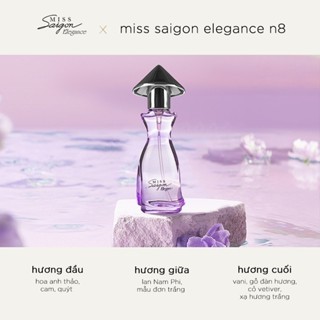 Nước hoa nữ Miss Saigon Elegance Amethyst 15ml - Hương Quyến Rũ
