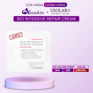  Sample Kem USOLAB 1.2ml Dưỡng Ẩm Phục Hồi Và Tái Tạo Da Bio Intensive Repair Cream 