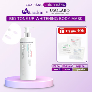  Kem Ủ Kích Trắng Body USOLAB 1000ml Bio Tone Up Whitening Body Mask 