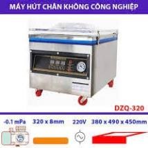 Máy Hút Chân Không Thực Phẩm Công Nghiệp để bàn DZ320 Công Suất 400W Không Kén Túi  Tự Động