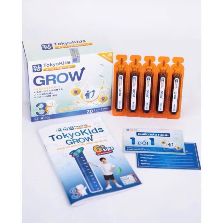 Tokyokids grow hỗ trợ phát triển chiều cao-hộp 20ống