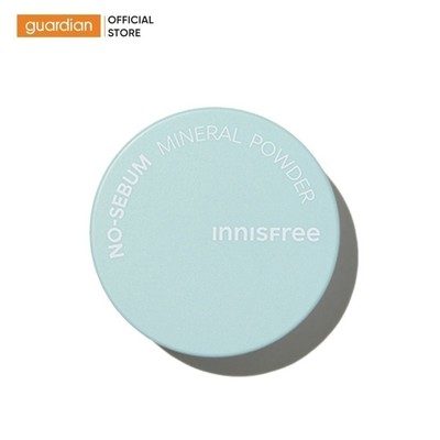 Phấn Phủ Kiềm Dầu Bột Khoáng Innisfree No Sebum Mineral 5g