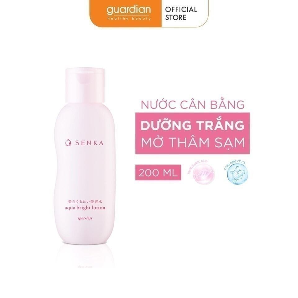 Nước Dưỡng Làm Mềm & Giúp Sáng Da Senka White Beauty Lotion 200ml