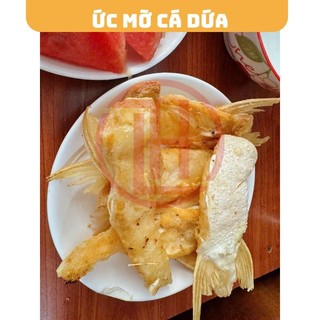  Khô Ức Mỡ Cá Dứa Cần giờ Đặc Biệt Giữ Nguyên Độ Vàng Óng Của Mỡ Cá Không tẩy Trắng 
