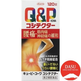 Viên uống chống cải thiện đau lưng Q&P QP Nhật Bản 60/120 viên hàng chính hãng JP Chuẩn Nhật