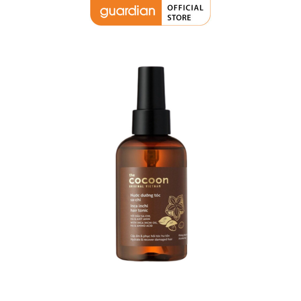 Nước Dưỡng Tóc Sachi Cấp Ẩm, Giúp Phục Hồi Hư Tổn Cho Tóc Cocoon 140ml