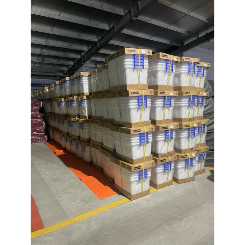Hàng Chính Hãng Thùng Nhựa Vuông Đựng Đồ Đa Năng Có Bánh Xe Việt Nhật 75L/85L/90L VN
