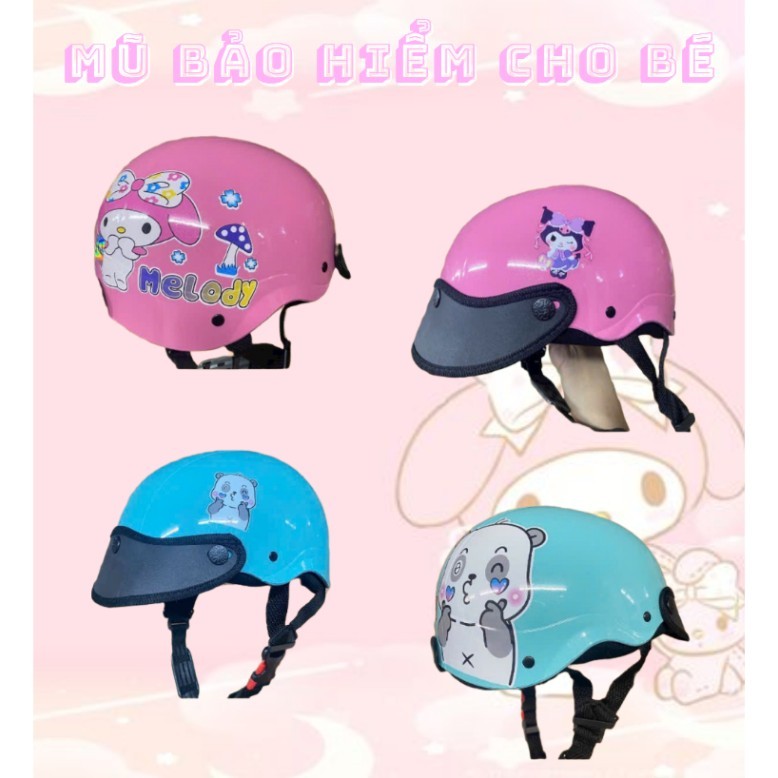 Mũ bảo hiểm cho bé, mũ bảo hiểm cute, nón bảo hiểm cho bé, mũ thể thao hoạt hình ngộ nghĩnh