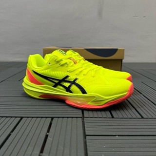  Giày Pickleball Bóng Chuyền  Cầu Lông Sky Elite FF3 Xanh neon. Fullbox HighQuality 