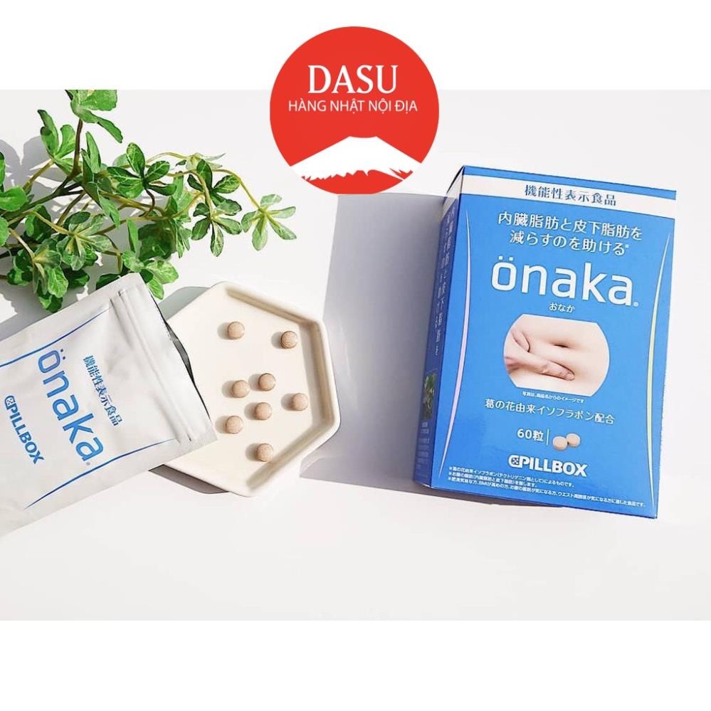 Viên uống giảm mỡ bụng Onaka Pillbox Nhật Bản