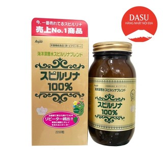  Tảo xoắn tem đỏ Spirulina Nhật Bản 2200 viên ĐẮP MẶT NẠ VÀ UỐNG 