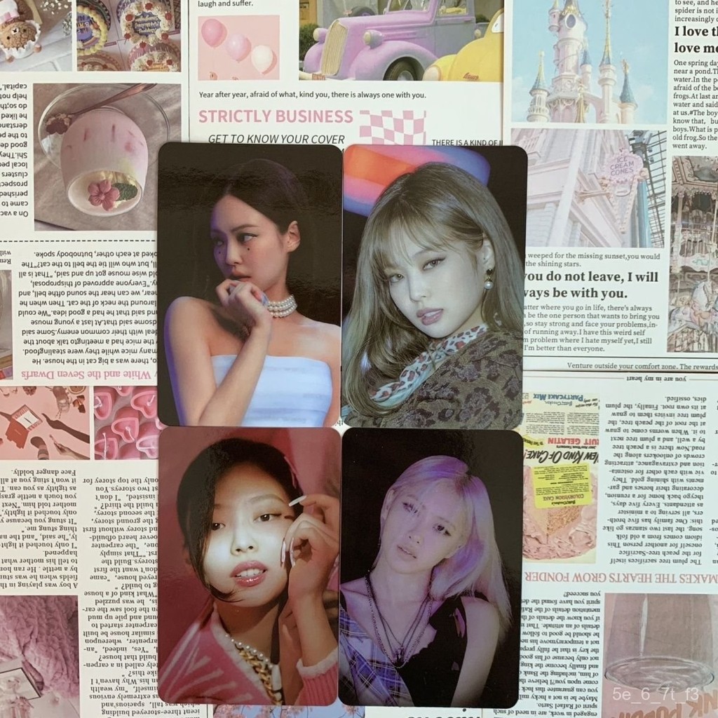 Chính Hãng BLACKPINK Thẻ Flash Jakarta Chính Hãng rose Thẻ Thịt Park Caiying Jin Jenny Jennie Thẻ Nh