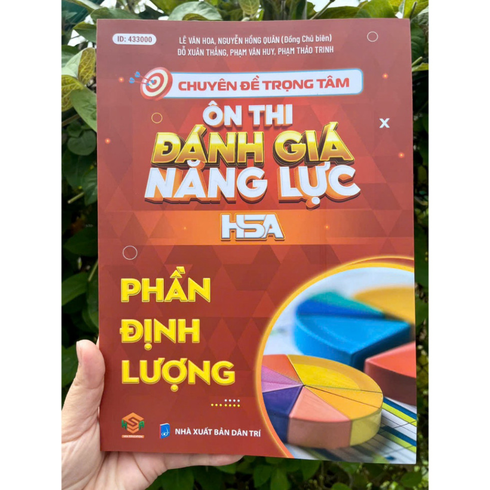 Sách - Chuyên đề trọng tâm ôn thi đánh giá năng lực HSA phần định lượng