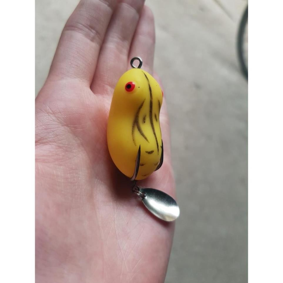 Mồi nhái hơi câu lure cá lóc Super Frog cần câu cá