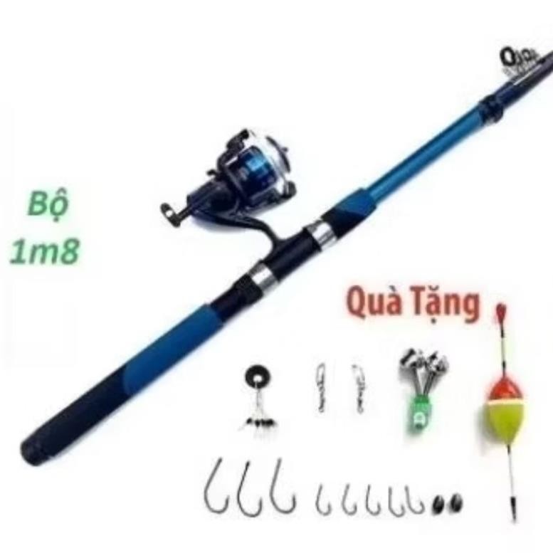 combo Trọn Bộ Cần Câu Máy Simano Giá Rẻ 1m8 đến 3m6, máy 200 Cần Câu Cá,  Tặng Phụ Kiện Câu Trị Giá 