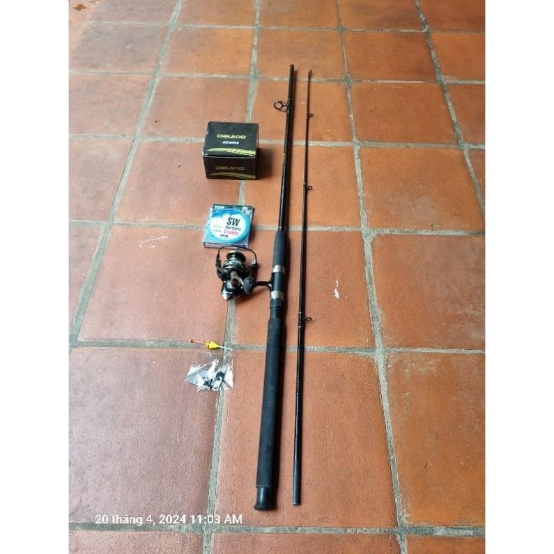 combo Cần Câu 576 MW Huyền Thoại máy deukio ac4000 5000 6000 ac7000 Câu Cá Fishing Bắt Cá Đi Câu cần