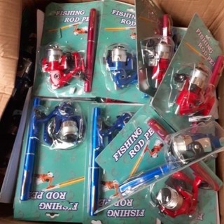  Cần câu bút máy đứng hàng loại 1 dài 1m tải cá lên tới 6kg siêu đẹp siêu bền nhét cốp xe máy y hình giá rẻ cần câu cá 