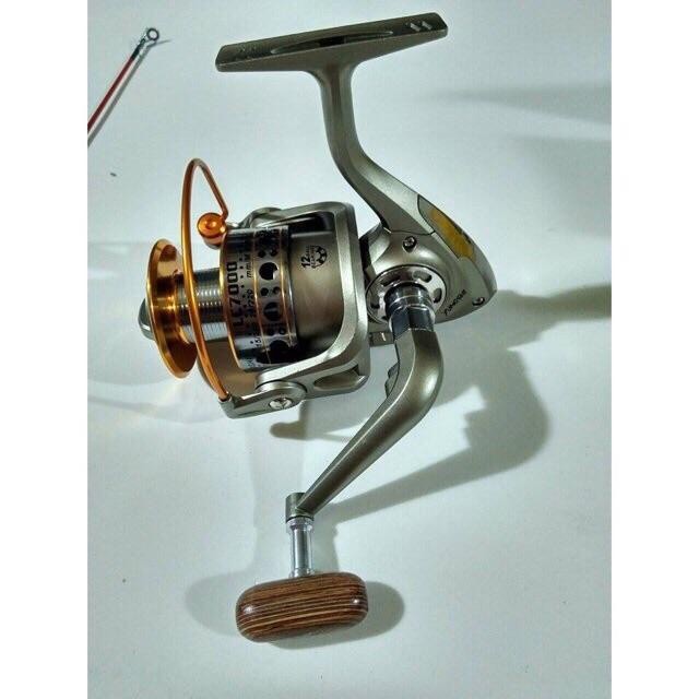 Máy Câu Cá Combo 2 Máy Câu Cá LC7000 Tặng 1 Cuộn Cước cần câu cá