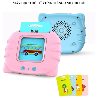  Đồ Chơi Máy Đọc Thẻ Tiếng Anh Kèm Thẻ Flashcard Song Ngữ Giáo Dục Sớm Cho Bé 