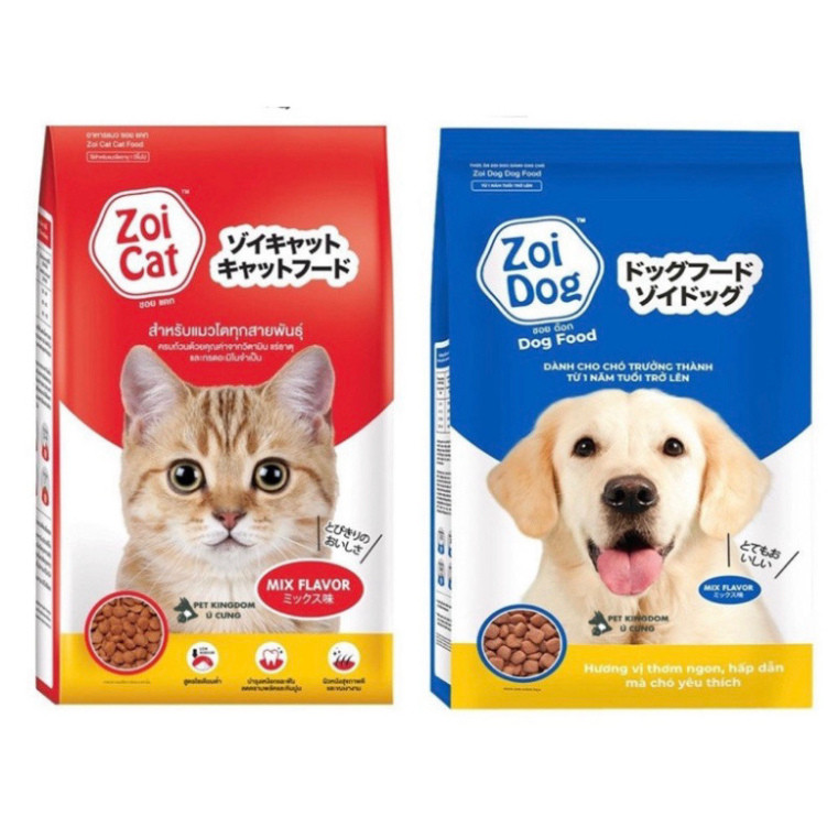 5kg Thức ăn cho mèo hạt cho mèo Zoi Cat hạt cho chó Zoi Dog gói hãng Thái Lan - Huna