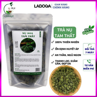 [Xả Kho] Trà nụ hoa tam thất LADOGA đóng 100g, 200g dùng để pha trà giúp ngủ ngon, thanh nhiệt, ổn định huyết áp, tim mạ
