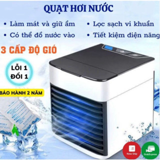 Quạt Điều Hòa Mini Để Bàn Nhỏ Gọn - Điều Hoà Hơi Nước Mini Siêu Mát Tiện Dụng