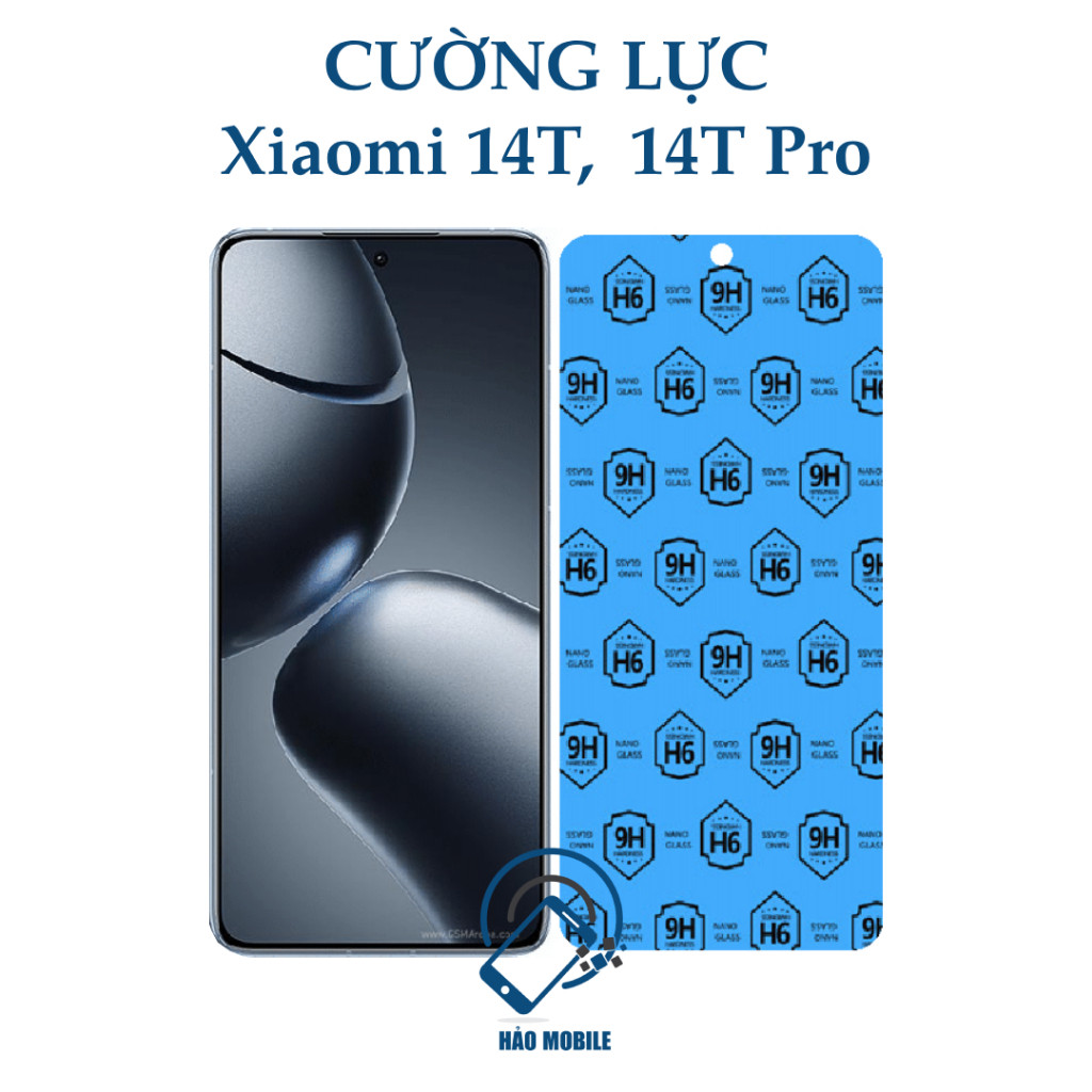 Dán cường lực dẻo nano Xiaomi 14T, 14T Pro