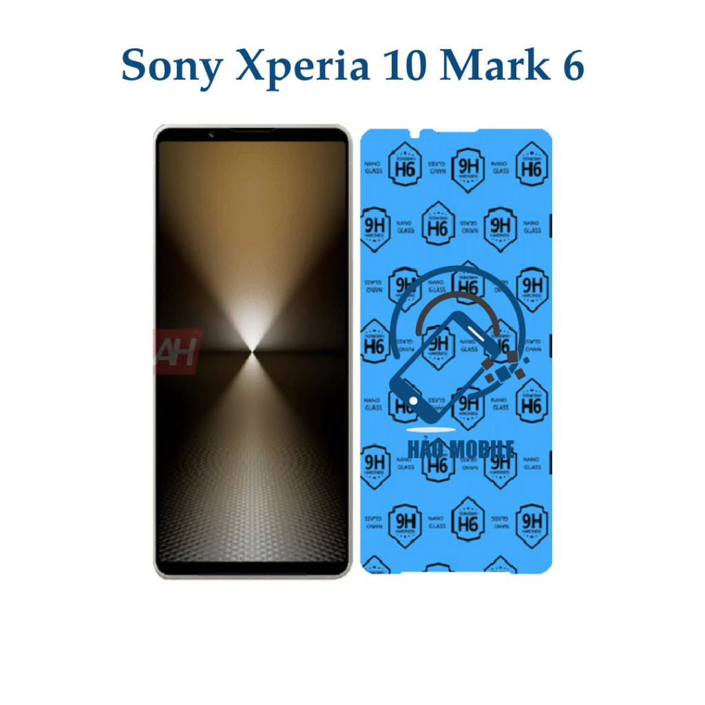 Dán cường lực dẻo nano Sony Xperia 10 Mark 6 ( mặt trước và mặt sau )