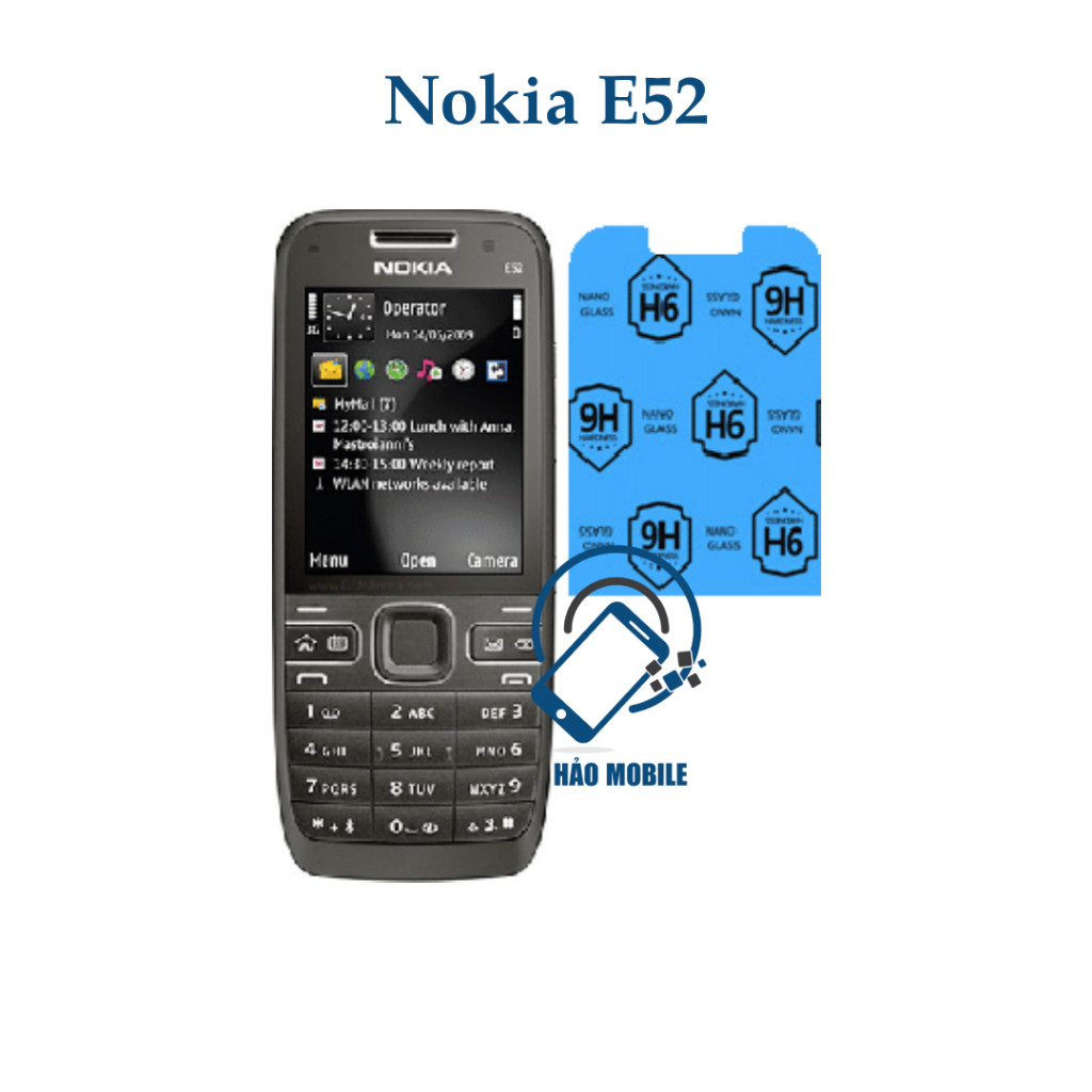 Dán cường lực dẻo nano cho Nokia E52