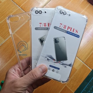 Ốp lưng cho iphone 7 plus, 8 plus dẻo, chống sốc ( full mã )