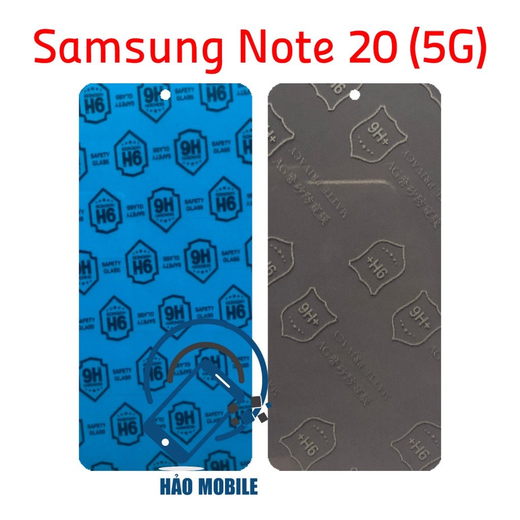 Dán cường lực dẻo nano Samsung note 20, Note 20 5G ( trong suốt và chống nhìn trộm )