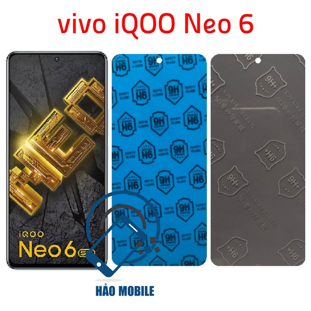 Dán cường lực dẻo vivo iQOO Neo 6 nano 9H