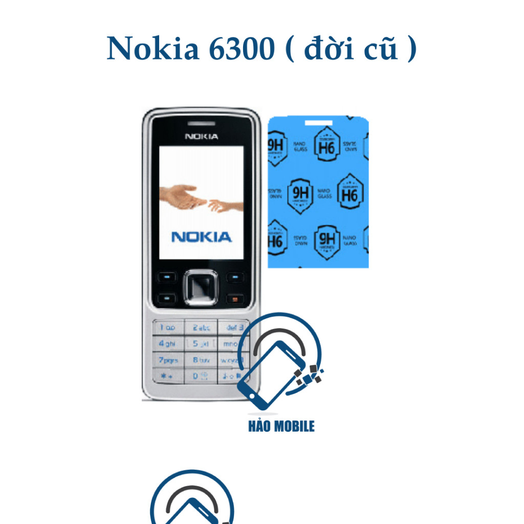 [MUA 2 TẶNG 1] Dán cường lực dẻo nano cho Nokia 6300 ( đời cũ, đời có 4 nút nhỏ )