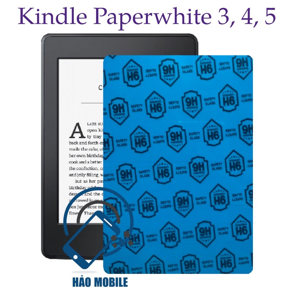 Dán cường lực dẻo nano cho Máy đọc sách Kindle Paperwhite 3, 4, 5