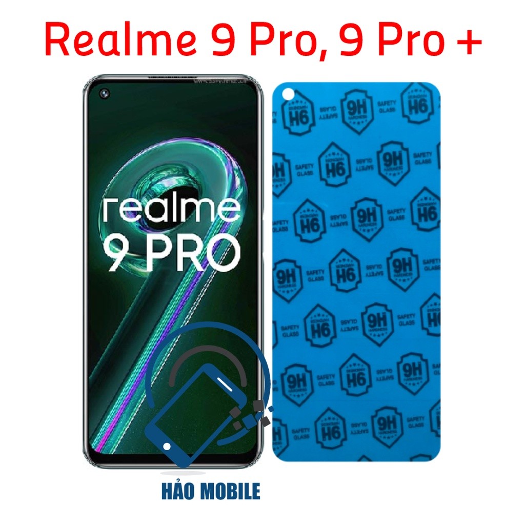Dán cường lực dẻo nano Realme 9 Pro, 9 Pro+ ( Realme 9 Pro plus )