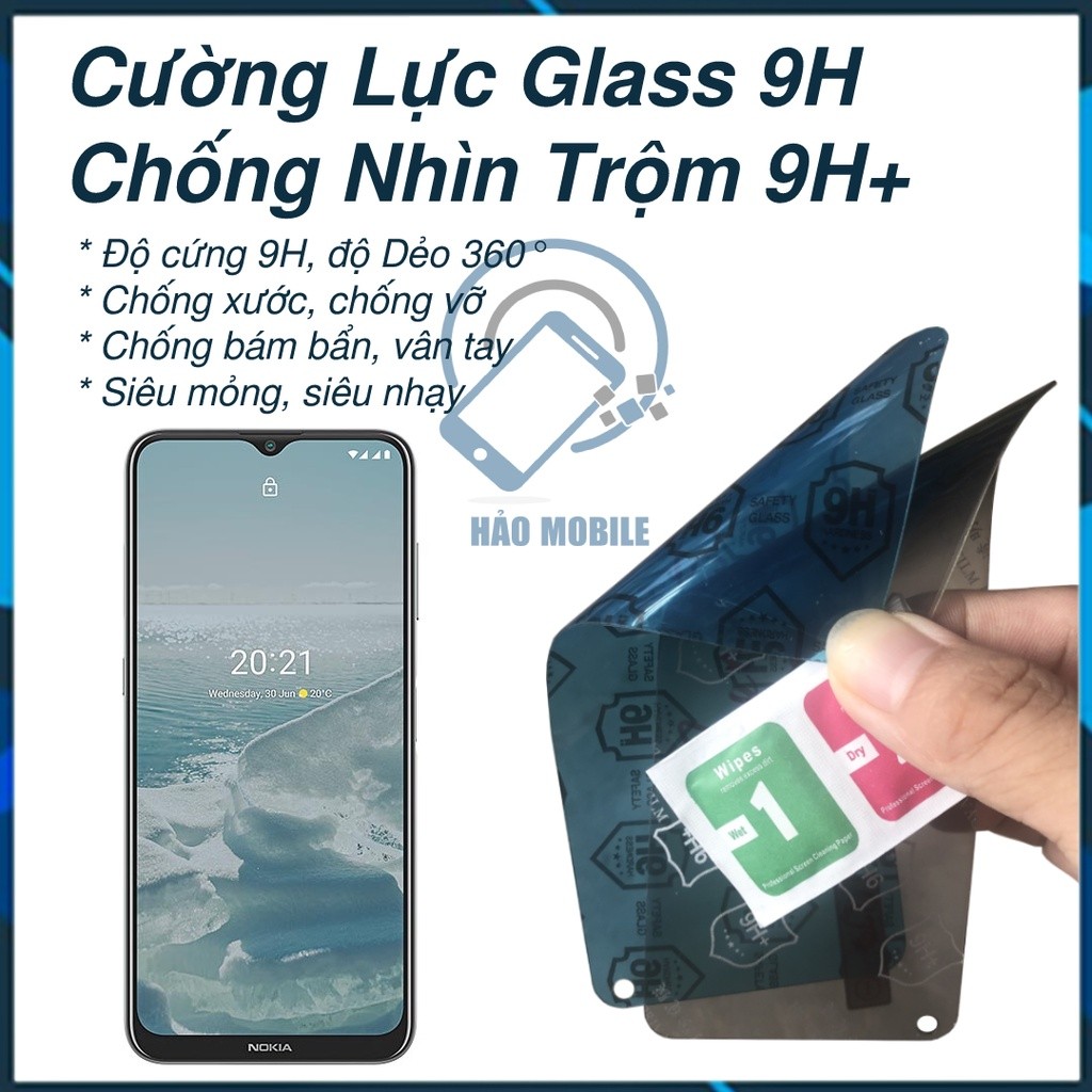 Dán cường lực dẻo nano Nokia G10, G20
