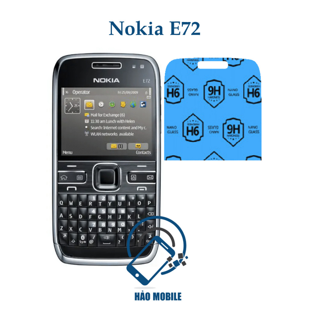 Dán cường lực dẻo nano 9H cho Nokia E72