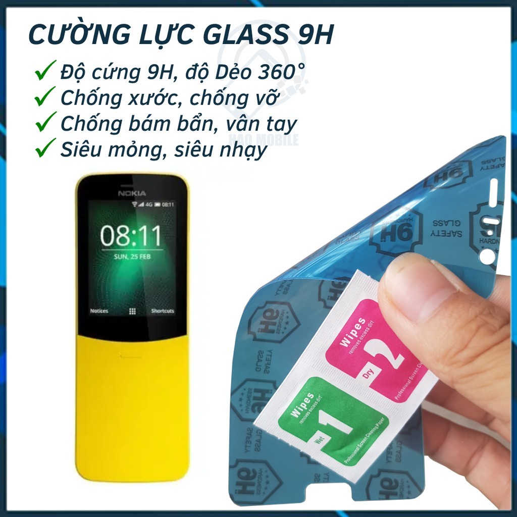 Dán cường lực dẻo nano 9H cho Nokia 8110 4G
