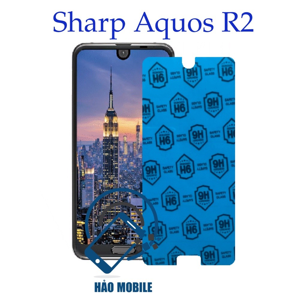 Dán cường lực dẻo nano Sharp Aquos R2