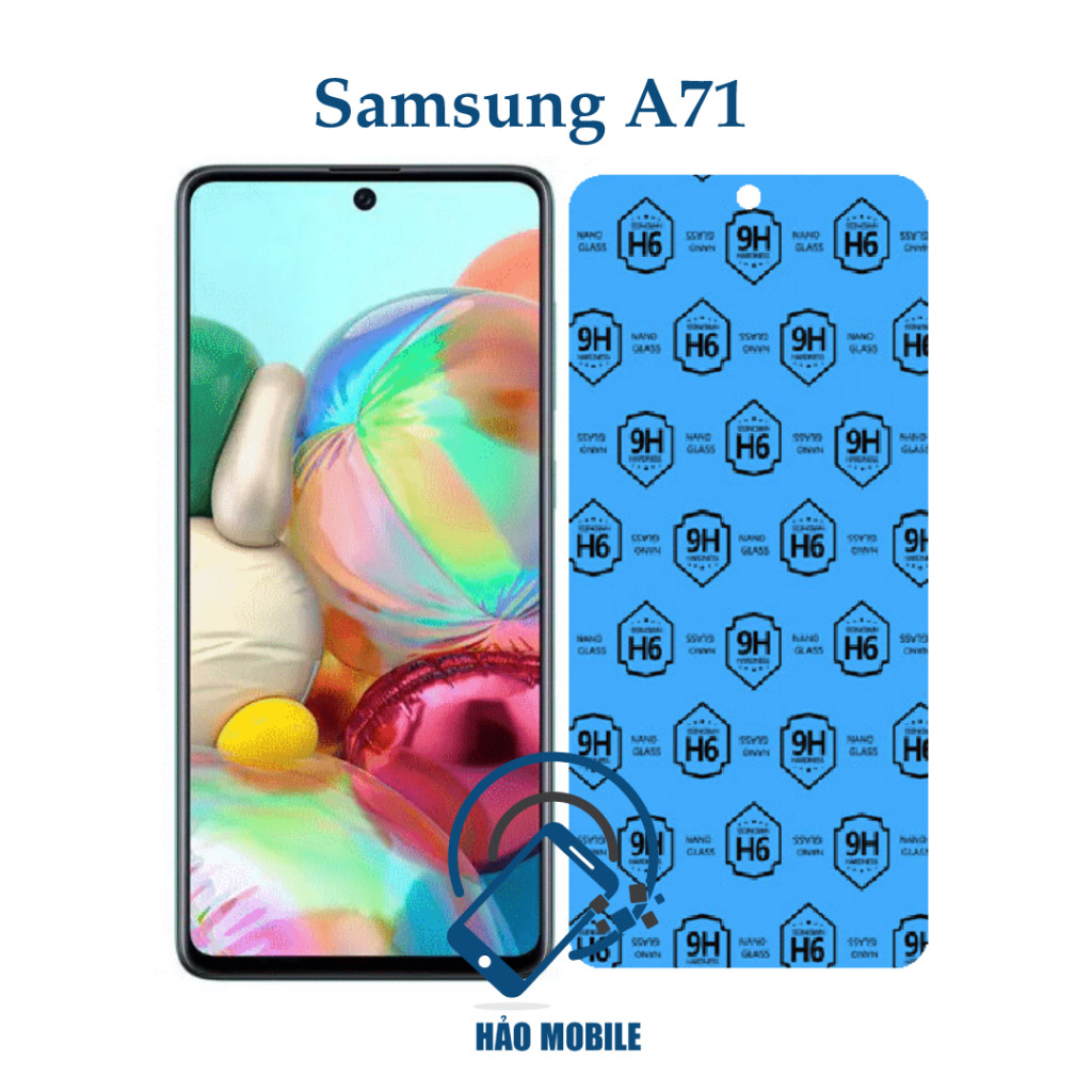 Dán cường lực dẻ nano Samsung A71