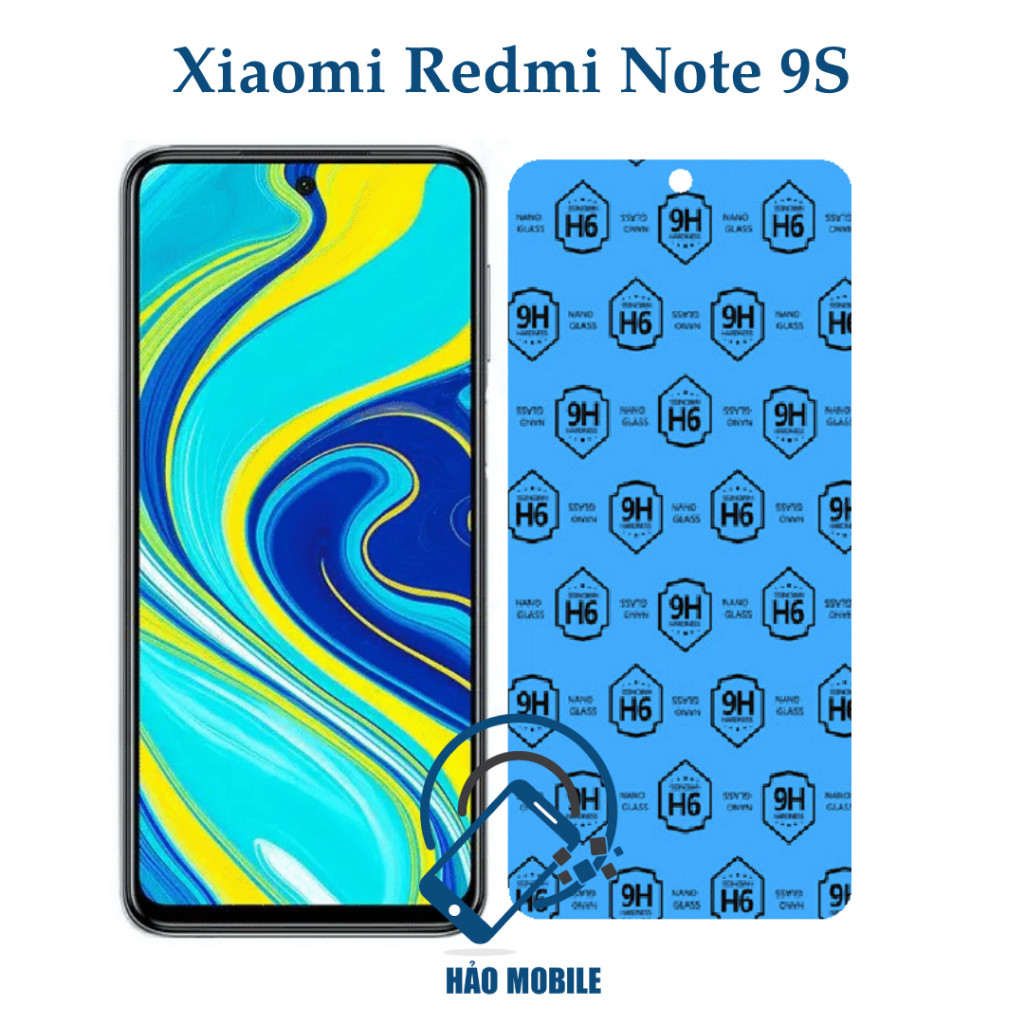 Dán cường lực dẻo nano Xiaomi Redmi Note 9S