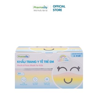 Khẩu trang y tế trẻ em Pharmacity (Hộp 50 cái)