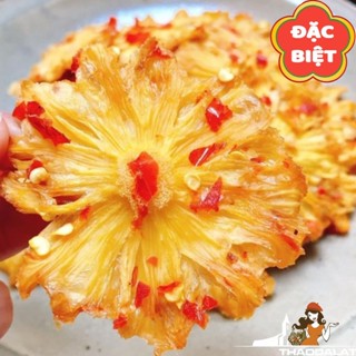 THƠM MẬT SẤY DẺO TRỘN MUỐI ỚT VNXK KHÔNG PHẨM MÀU, KHÔNG CHẤT BẢO QUẢN (BỎ NGĂN MÁT NGAY) - ĐẶC SẢN THẢO ĐÀ LẠT